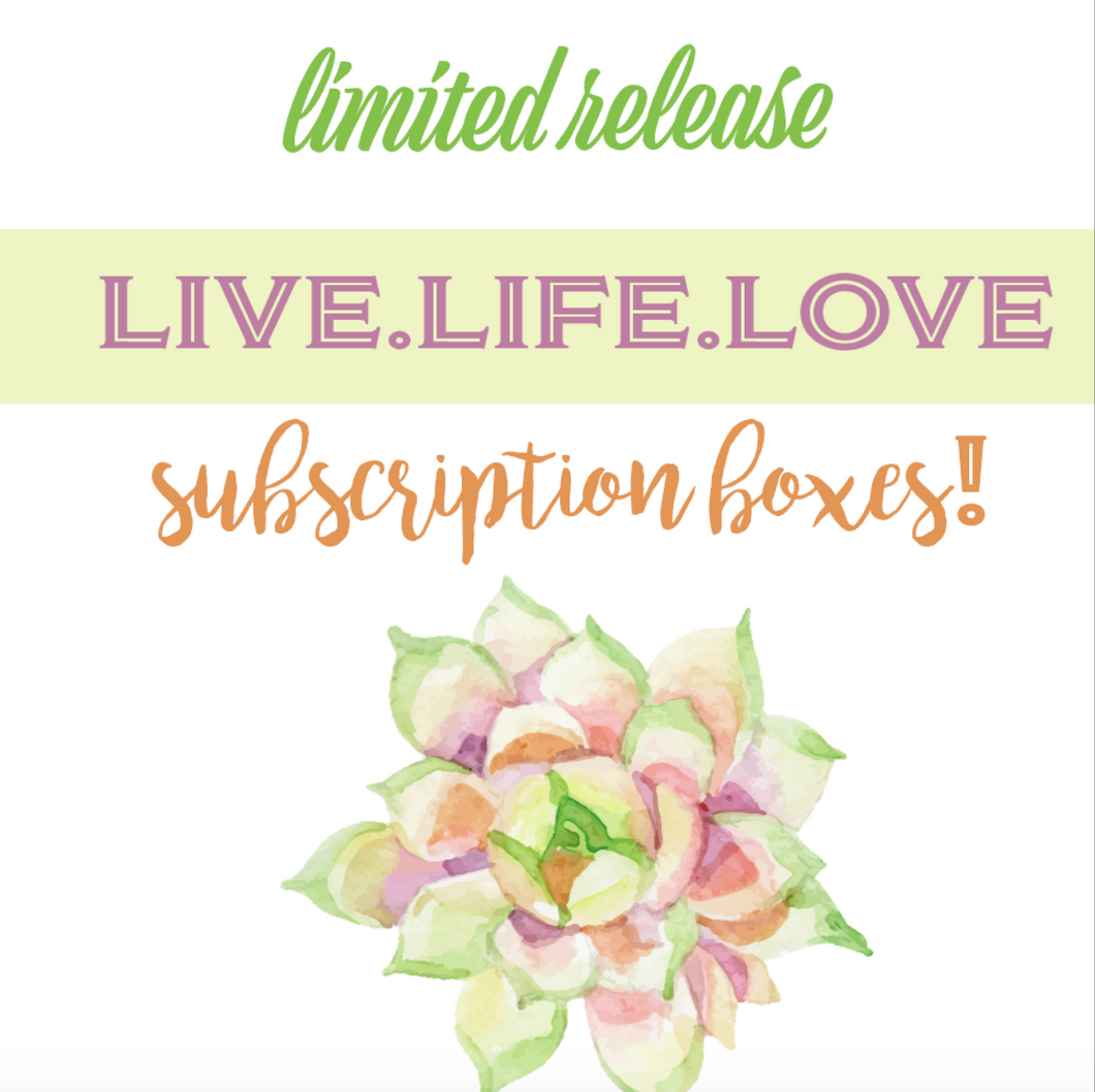 Subscription Boxes. Live, life, love. September 2020 - monthly subscription filled with fun items. Each month 4-6 items are handpicked with care that represent Marie California. Self care, fashion, outdoors, boho chic living! 