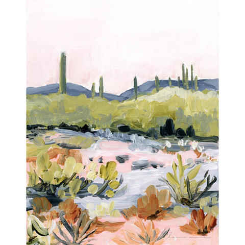 Bright Desert Vertical Canvas Print