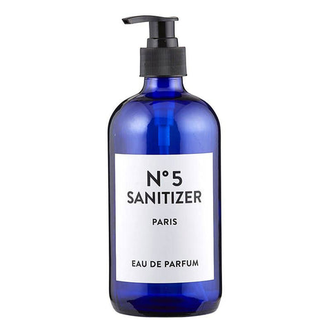 Blue Sanitizer Bottle