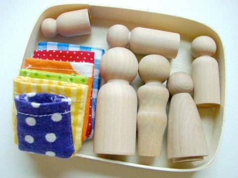 Mini Travel Wooden Family Box (AGE 4+)